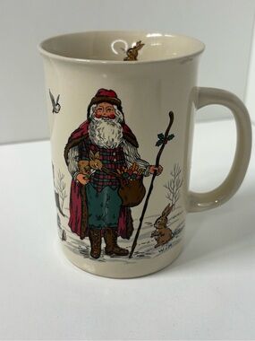 Potpourri Press vintage 1993 Woodland Santa